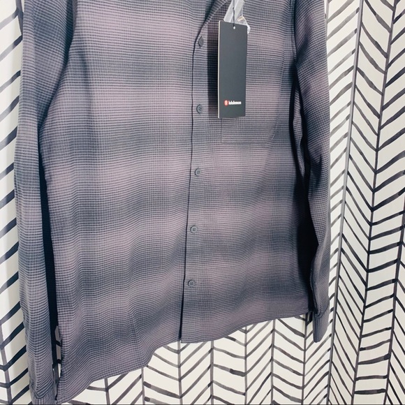 Aplg lululemon masons peak flannel button shirt - Picture 2 of 5